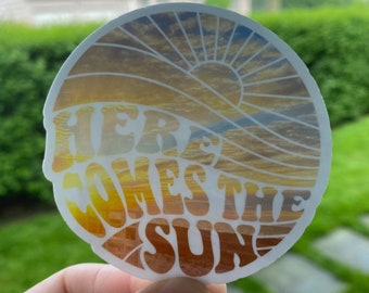 Here Comes The Sun - Original Long Island Photography Sticker