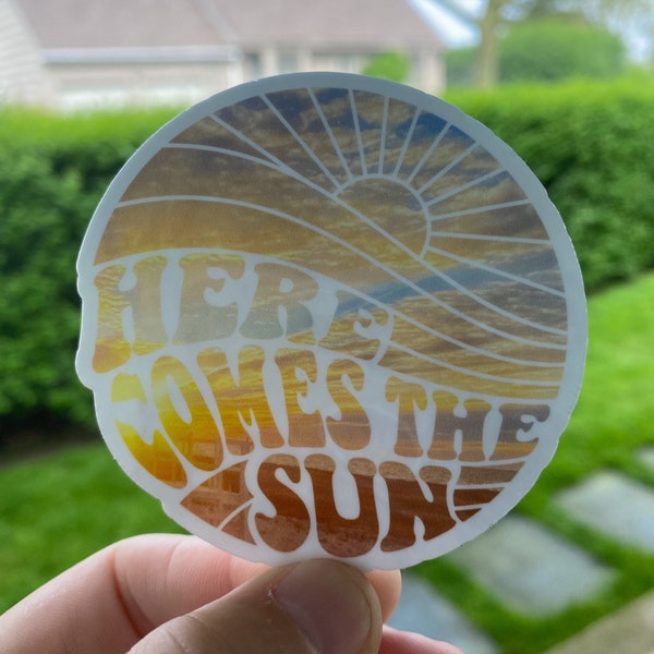 Here Comes The Sun - Original Long Island Photography Sticker