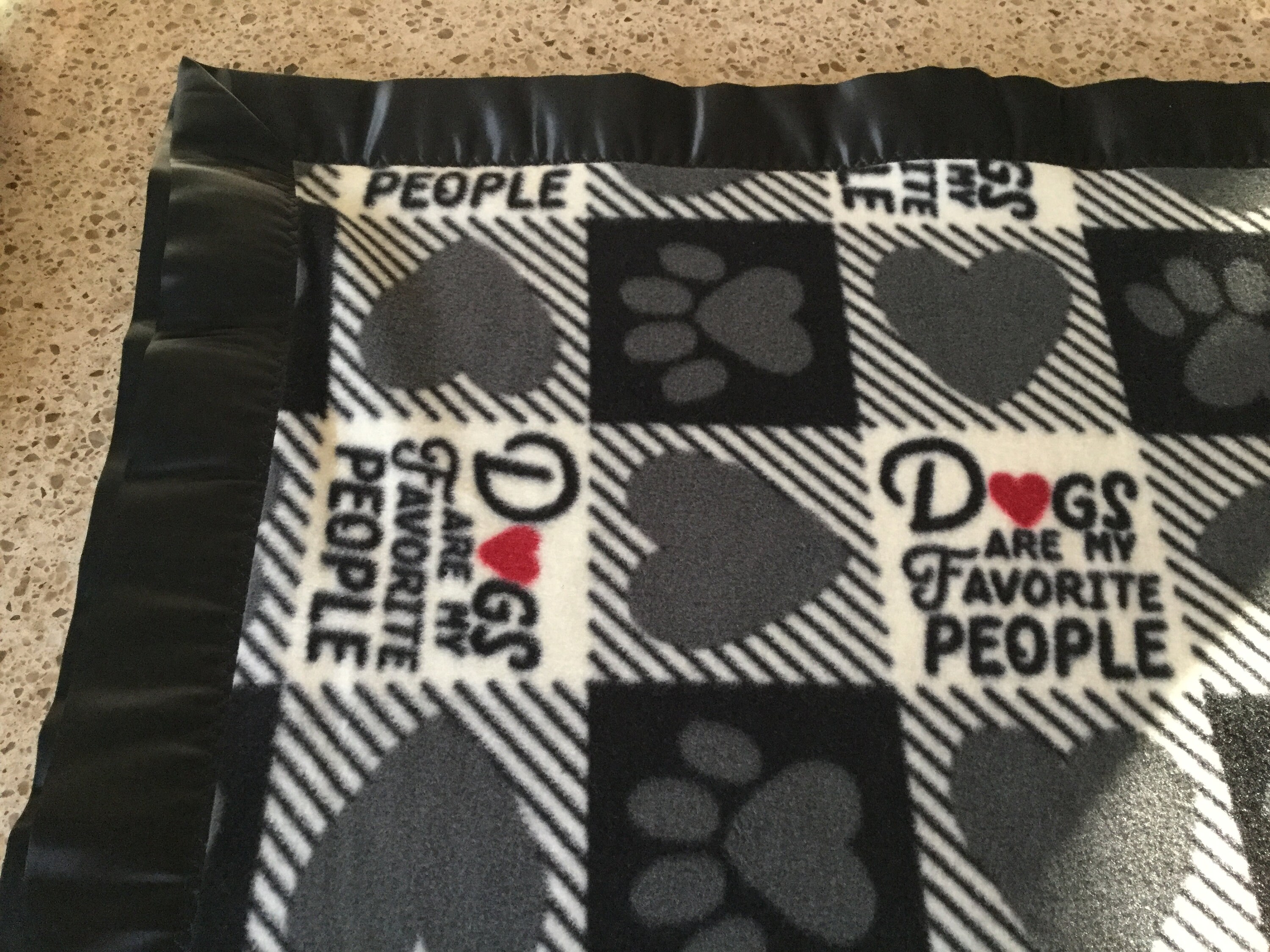 Handmade fleece pet blanket dogs are my favorite Etsy