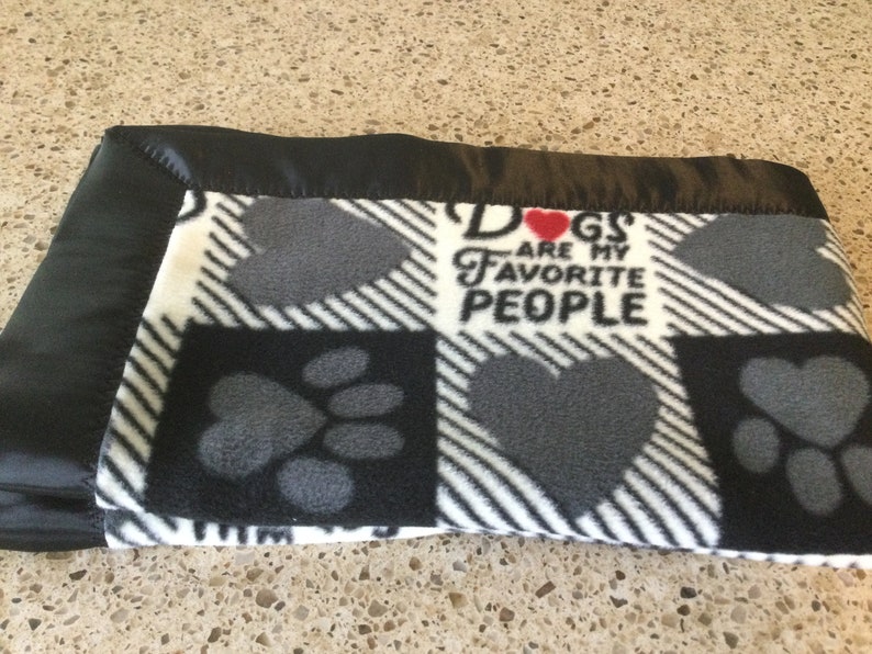 Handmade fleece pet blanket dogs are my favorite Etsy