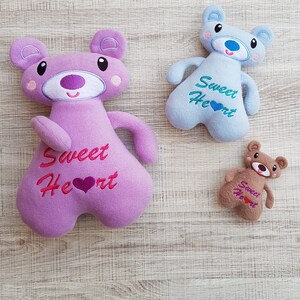 Sweetheart Bear ITH Borduurmachine Patroon