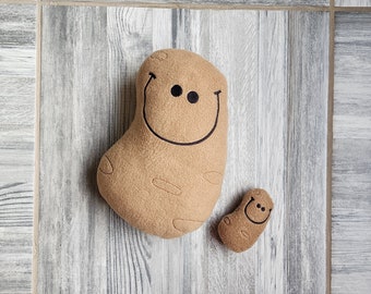 Potato Spud Vegetable Stuffie ITH Embroidery Machine Pattern