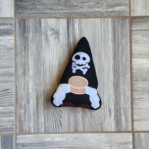 Pirate Gnomess Dwarf Stuffie ITH Embroidery Machine Pattern