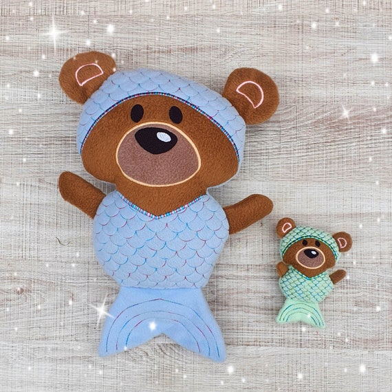mermaid teddy bears