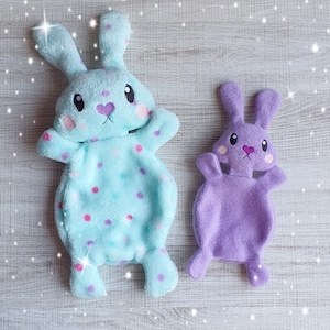 Bunny Rabbit Lovie ITH Embroidery Machine Pattern