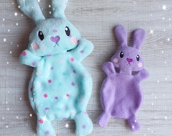 Bunny Rabbit Lovie ITH Embroidery Machine Pattern