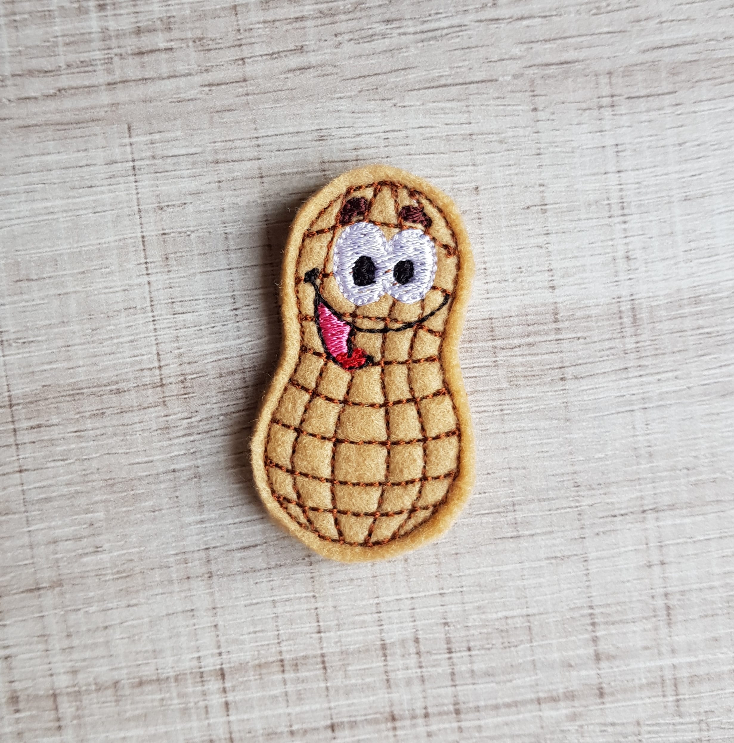Peanut Feltie ITH Embroidery Machine Pattern - Etsy