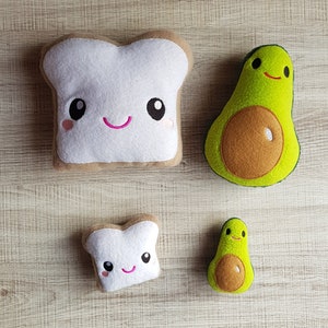 Avocado and Toast ITH Embroidery Machine Pattern