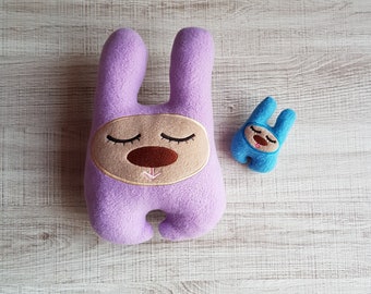 Easter Bunny Stuffie ITH Embroidery Machine Pattern
