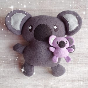 Koala Bear Stuffie ITH Embroidery Machine Pattern