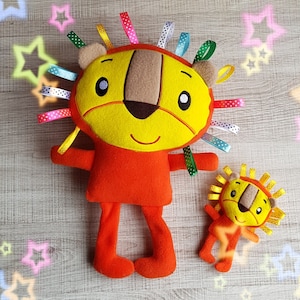 Lion Stuffie ITH Embroidery Machine Pattern