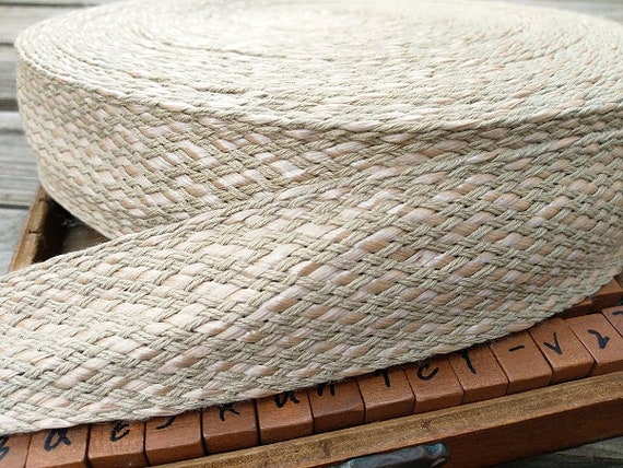 40mm Cotton Nylon Braid Ribbon Trim,Craft Tape by 3 meter. 1.6 Haberdashery
