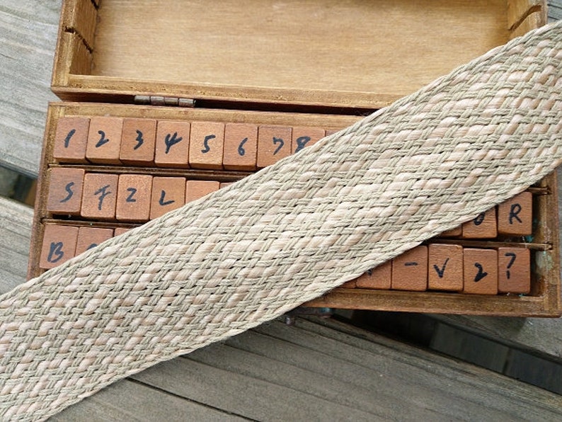 40mm Cotton Nylon Braid Ribbon Trim,Craft Tape by 3 meter. 1.6 Haberdashery