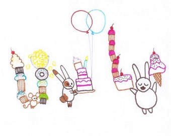 Geburtstagskarten-Set vom 10.