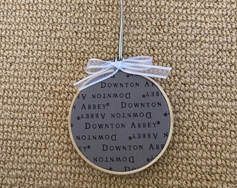 Downton Abbey Christmas Tree Ornament
