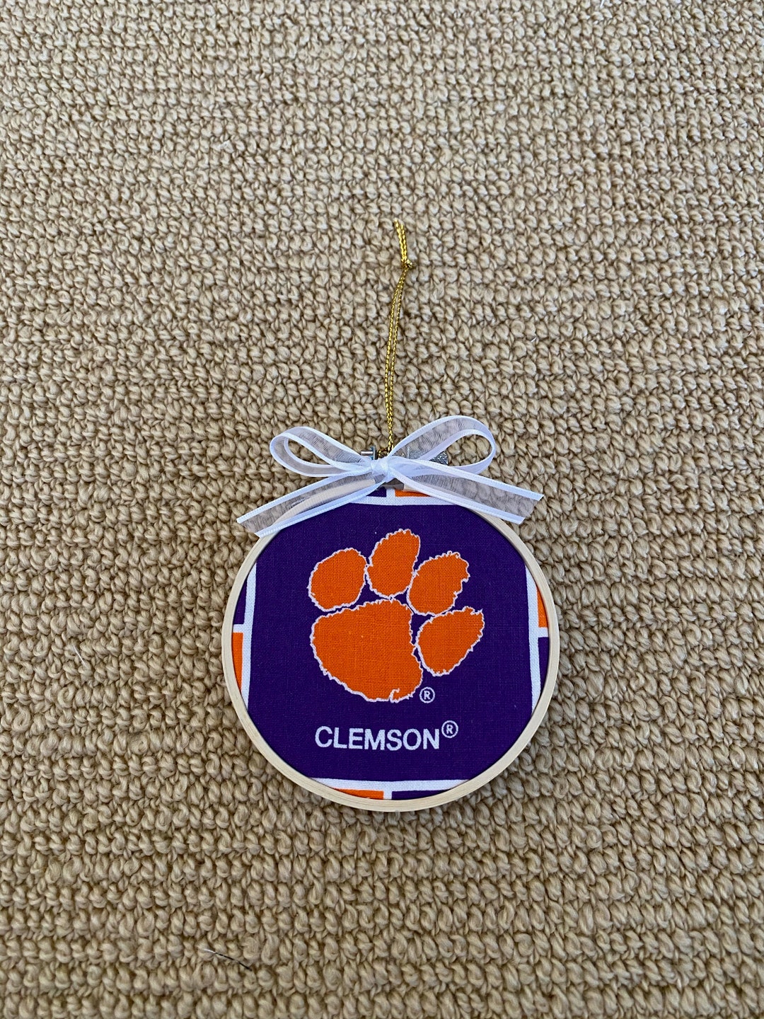 Clemson Tigers Christmas Ornament 