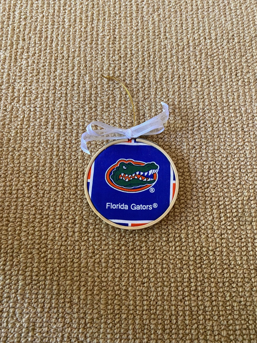 University of Florida UF Gators Christmas Tree Ornament Etsy