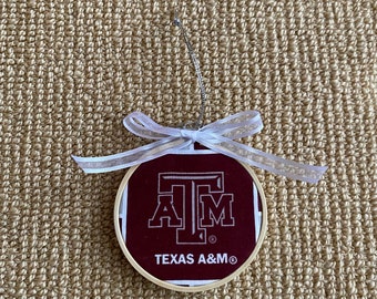 Texas A&M University Aggies Christmas Tree Ornament