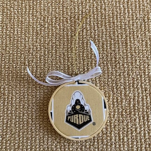 Purdue University Boilermakers Christmas Tree Ornament