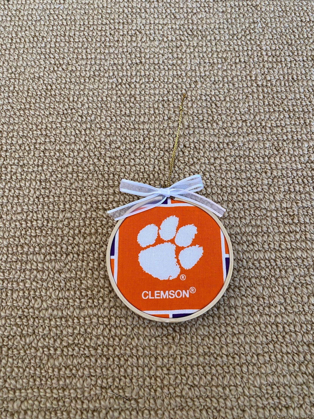 Clemson Tigers Christmas Ornament 