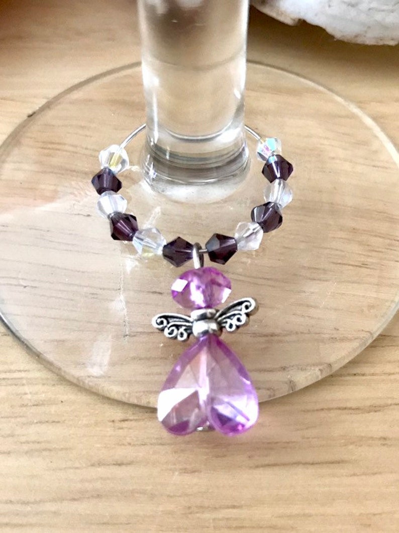 Angel Glass Charms,Wine Glass Charms