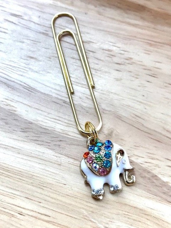 Charm Planner Clip Charm Bookmark Planner Paperclip Journaling Supplies Charm Clip Paper & Party