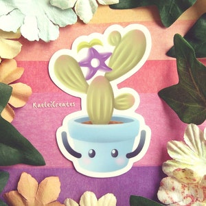 Stardew Valley Junimo Succulent Sticker / Magnet