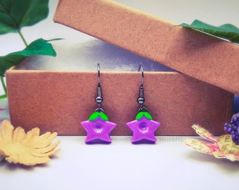 Stardrop Earrings - Polymer Clay Charms