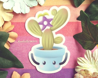 Stardew Valley Junimo Succulent Sticker / Magnet