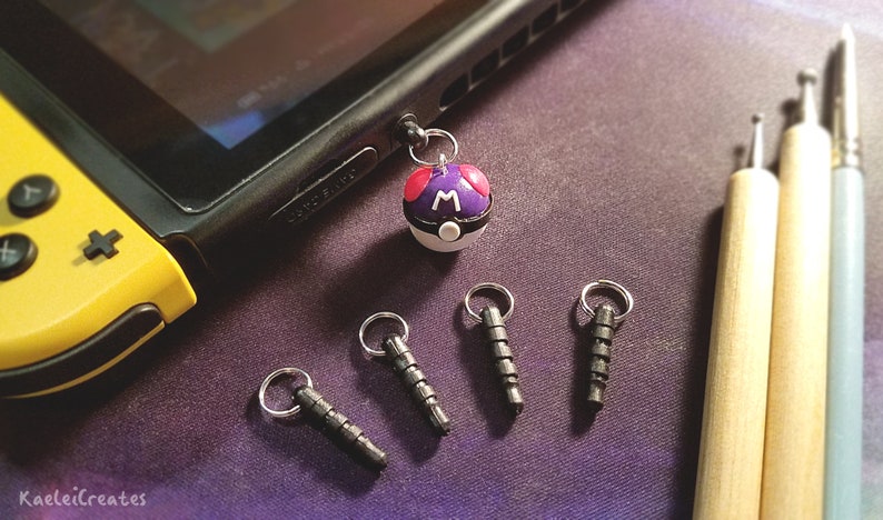 Keychain Cute Gift Pok\u00e9 Ball Assortment Polymer Clay Handmade