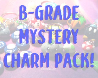 Mystery B-Grade (Imperfect) Clay Charm Pack