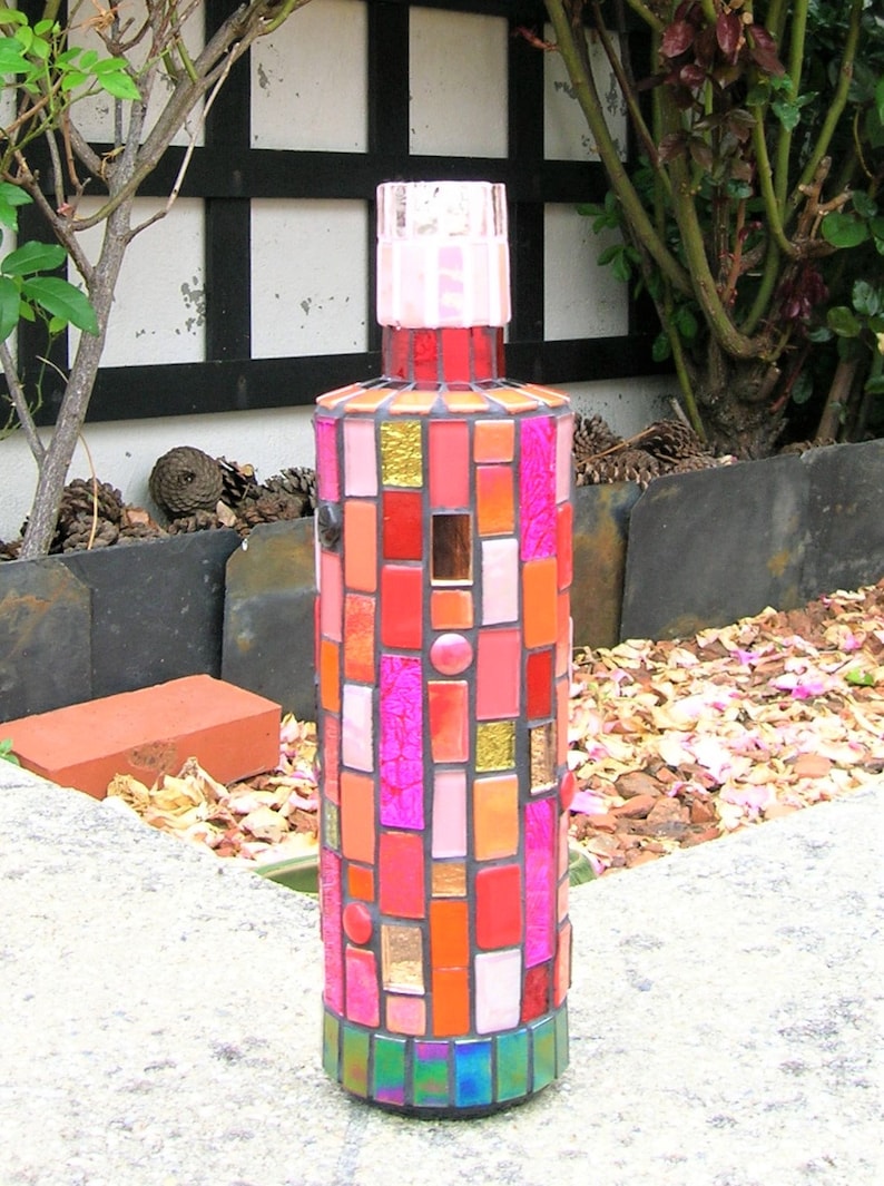 Mosaic red bottle image 1