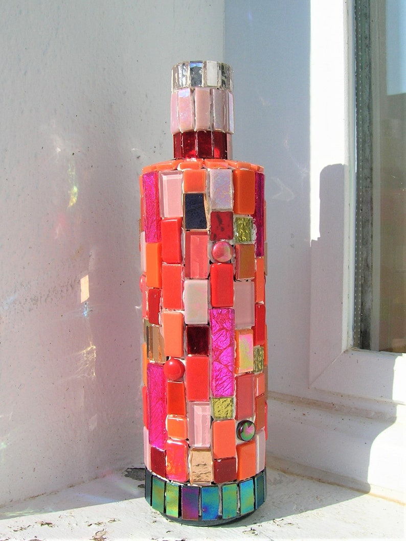 Mosaic red bottle image 7