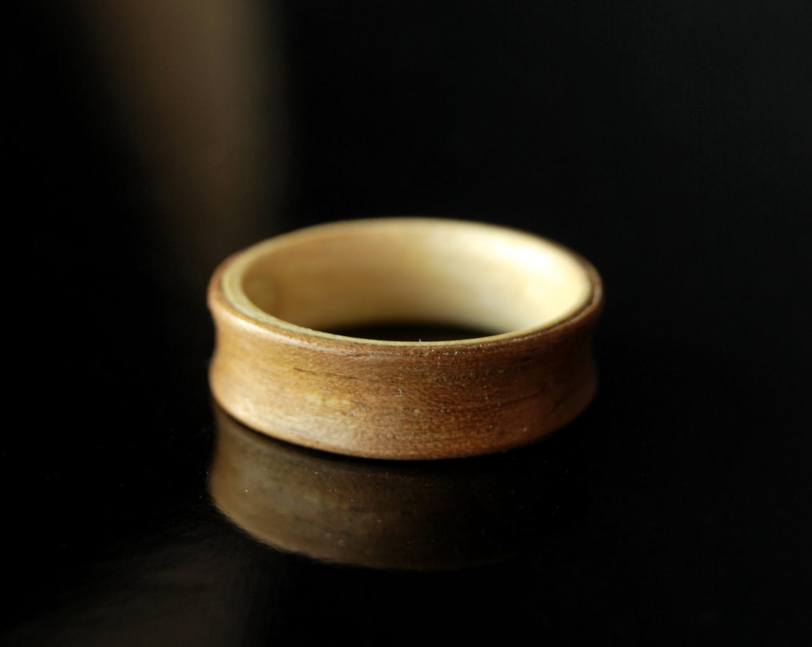 Wooden Rings for Men Mens Wooden Ring Handmade Walnut Etsy