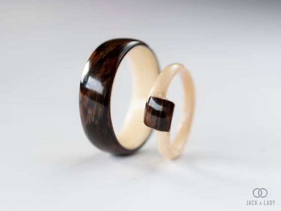 Lightning bolt couple sale ring