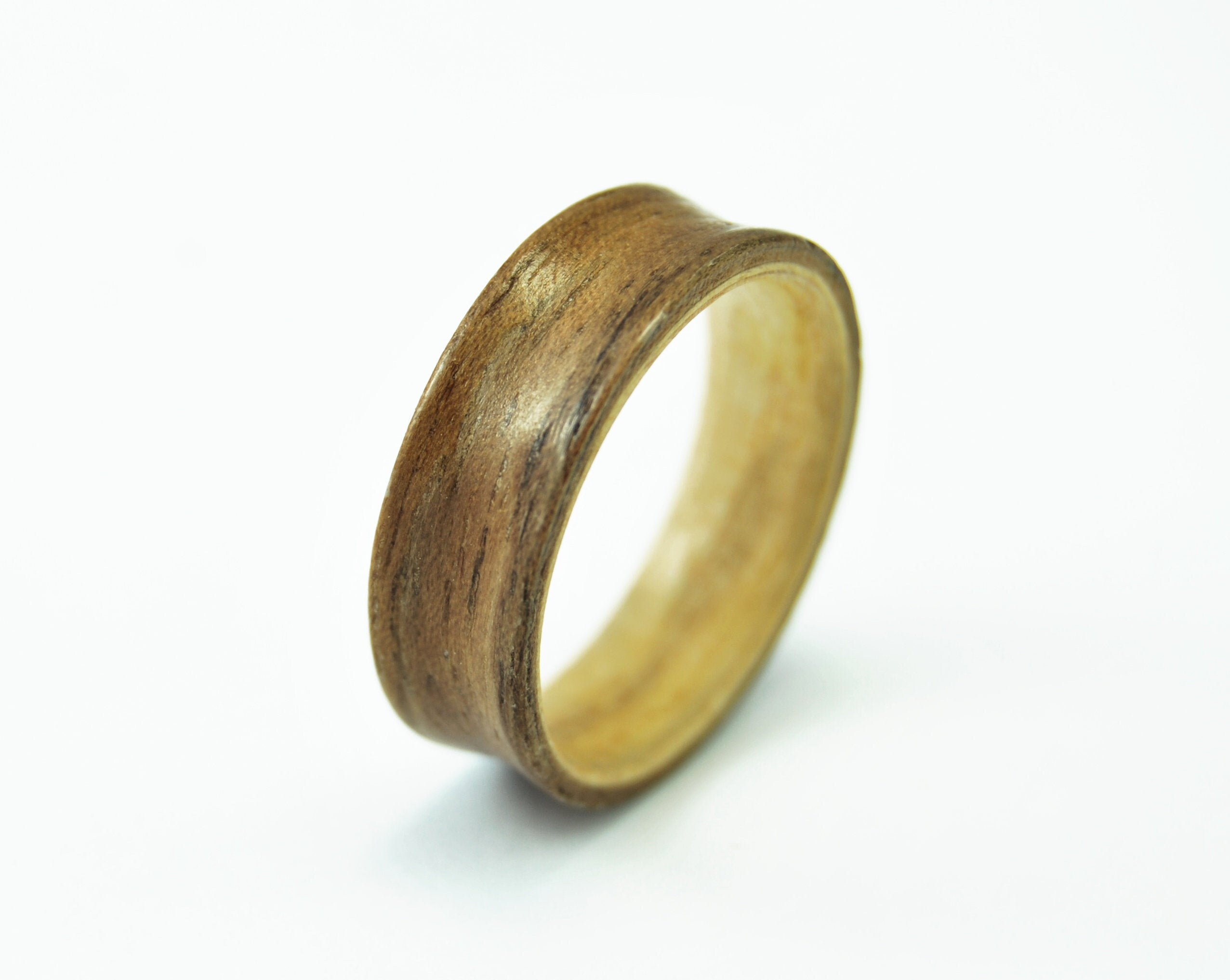 Wooden rings for men Mens wooden ring Handmade Walnut Etsy
