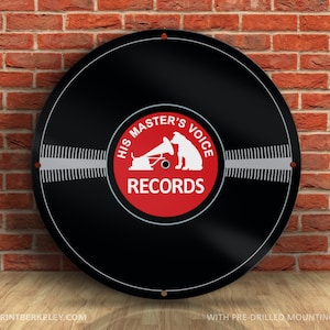 His Masters Voice Sign - Etsy