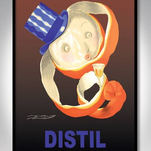 A. L. Mauzan "Distil Orange Peel" c1995 20x30 & 24x36 Poster Paper Print w / Free FedEx Overnight Priority Shipping