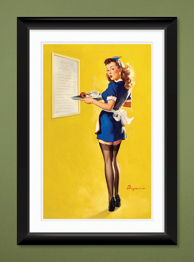 Gil Elvgren – Everything Seems Awfully High Around Here! 1946