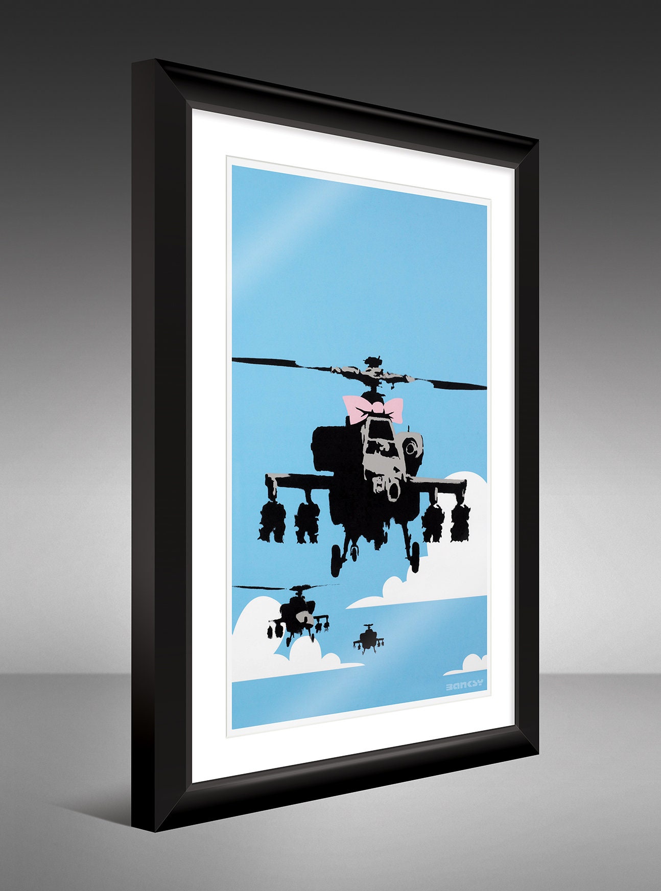 Banksy – Happy Chopper (12x18 Heavyweight Print) - Etsy UK