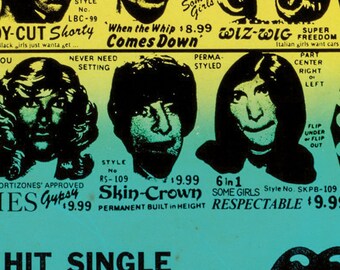 Rolling Stones (1978) Some Girls Album Poster (12x18 Heavyweight