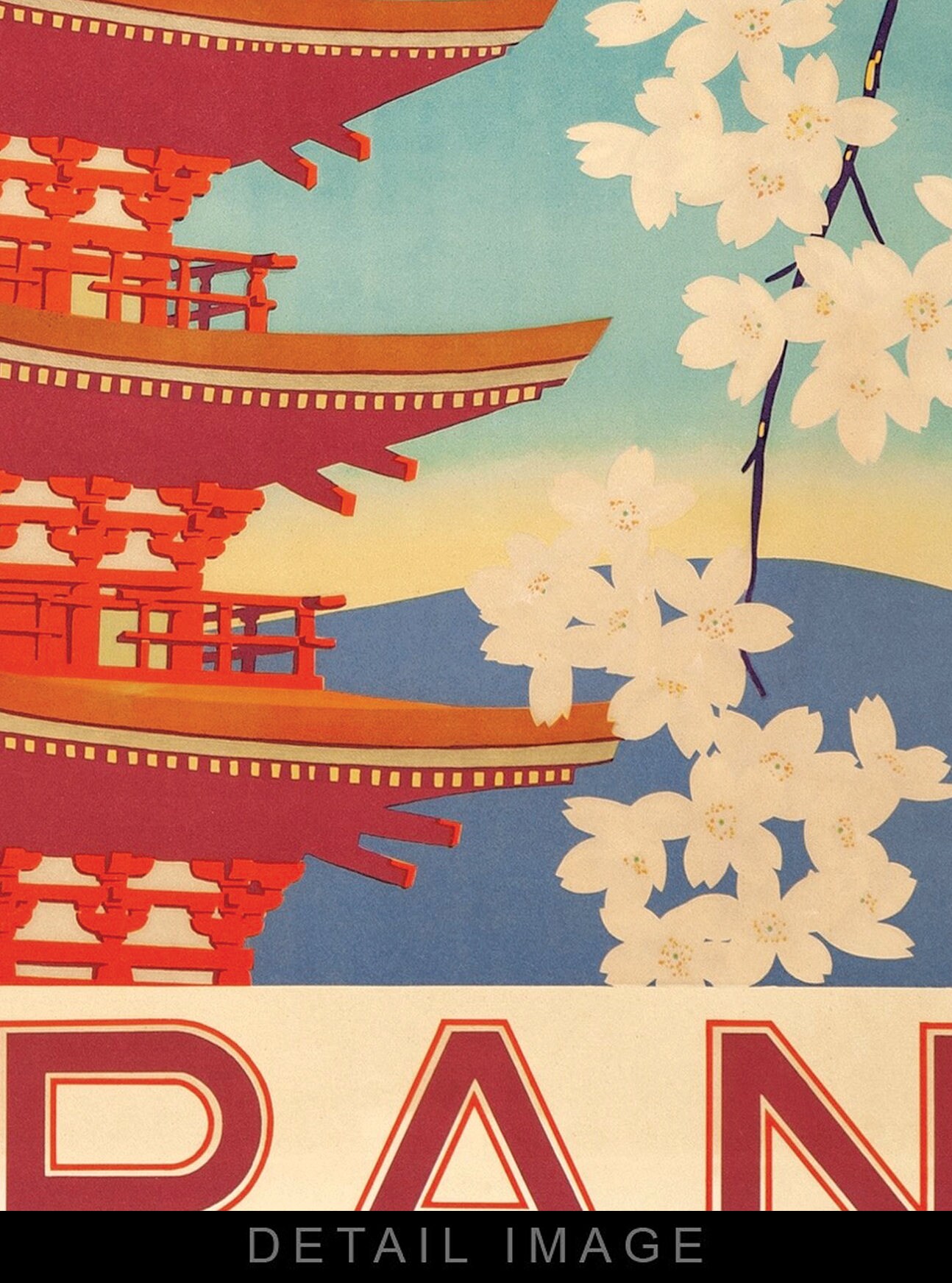 Japan Travel Poster C1930 – Vintage Japanese Government Railways A ...