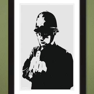 Banksy – Rude Copper (12x18 Heavyweight Print)