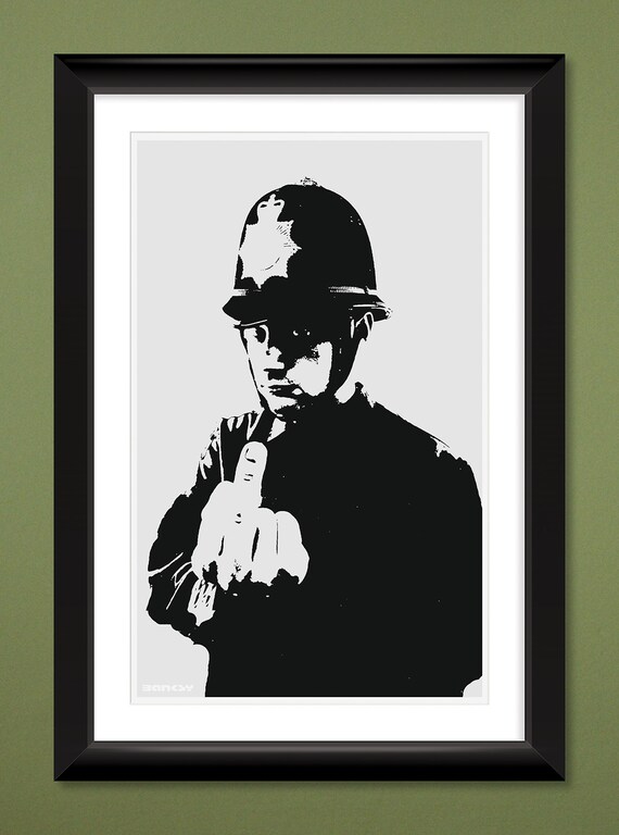 Banksy – Rude Copper (12x18 Heavyweight Print) - Etsy