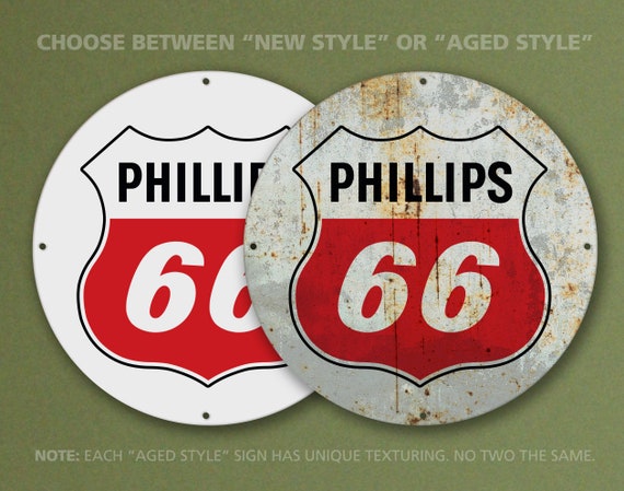 Phillips 66 (classic Shield) – Petroliana Vintage Reproduction Gas
