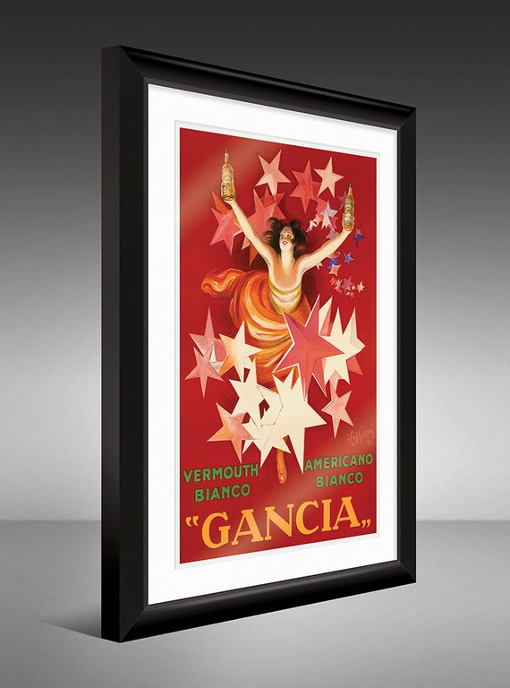 Vintage Advertising – Leonetto Cappiello – Gancia 1902 (12x18