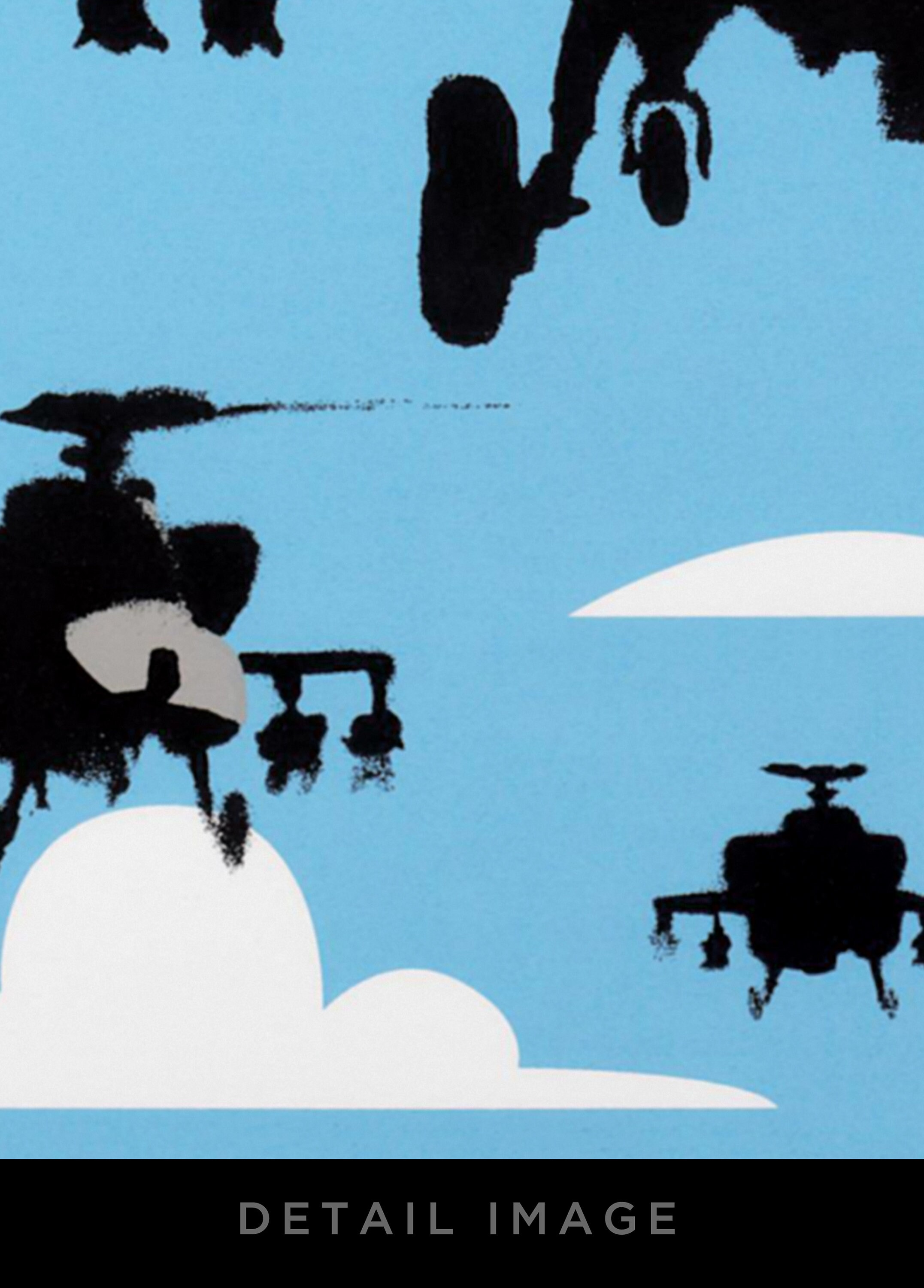 Banksy Happy Chopper SCREEN PRINTWCPポスター