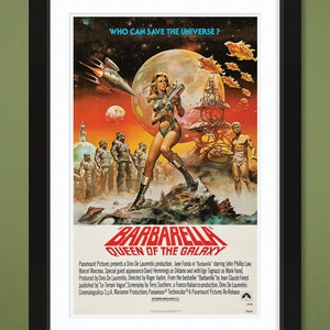 Barbarella Movie Poster 1968 12x18 Heavyweight Art Print image 1