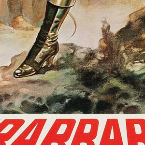 Barbarella Movie Poster 1968 12x18 Heavyweight Art Print image 5