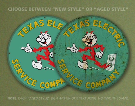 Reddy Kilowatt – Texas Electric Service Company – Vintage